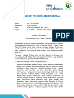 Siska Nur Wahida. Filosofi Pendidikan. Topik 4. Koneksi Antar Materi