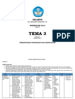 Silabus Kelas 2 Tema 3