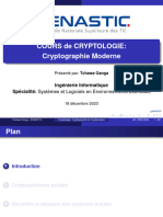 Cryptographie Moderne