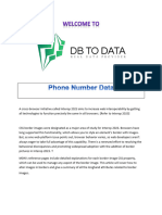 Phone Number Data