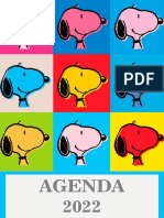 Agenda Snoopy A4 2022