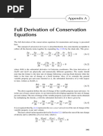 Appendix A - Full Derivation of Conservation Eq - 2013 - Computational Fluid Dyn