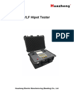 4. VLF Hipot Tester-User Manual（按键款）