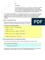 Solving Log Eqns Intro