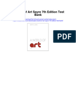A World of Art Sayre 7th Edition Test Bank