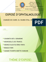 Exposé Ophtalmologie Groupe 05 Final