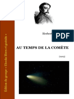 H G Wells - Au Temps de La Comete