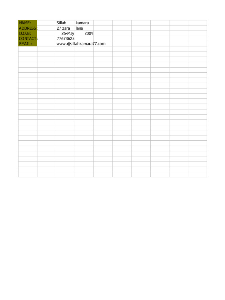 PDF Sillah | PDF