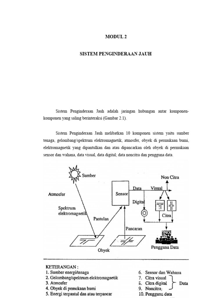 02 Sistem Penginderaan Jauh | PDF | Komputer