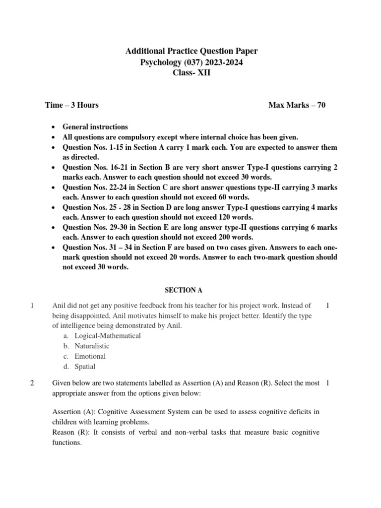 PP 12 Psychology 2024 1 PDF Psychotherapy Mental Disorder