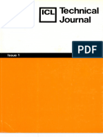 ICL Technical Journal V01i01