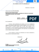 Carta 19 - Descanso 12 de Junio Remito Con Certificasdo de Incapacidad Original