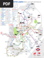 Mapa de Cercanías de Madrid | PDF | Transporte público ...