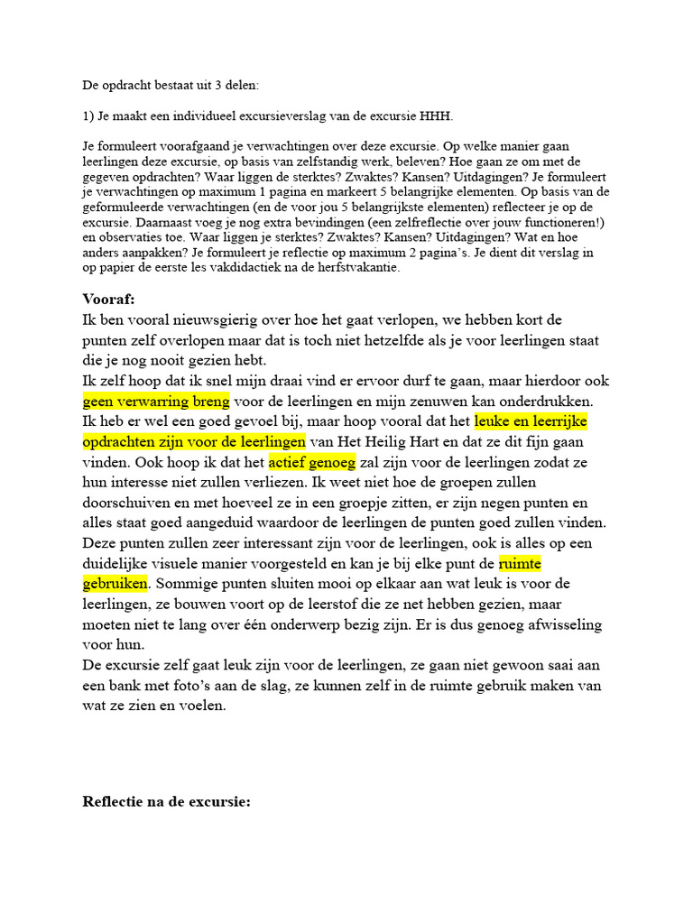 De Opdracht Bestaat Uit 3 Delen | PDF