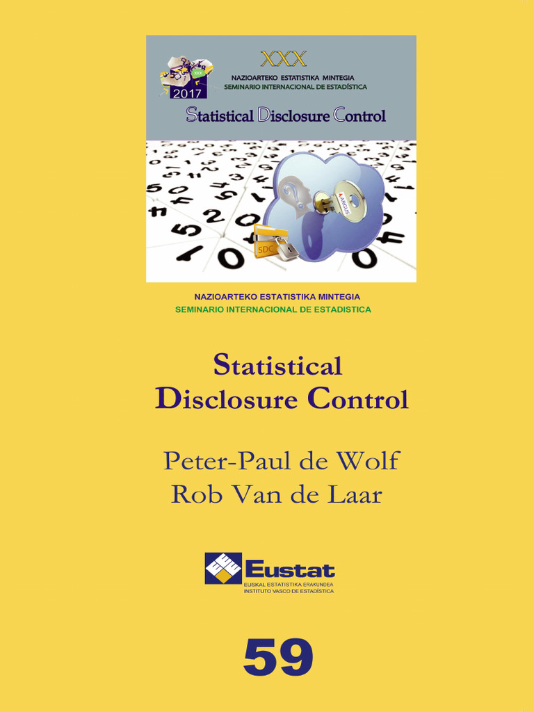 Prodserv Datos 59 Statistical Discloruse Control | PDF | Informática