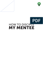 How To Disciple My Mentee