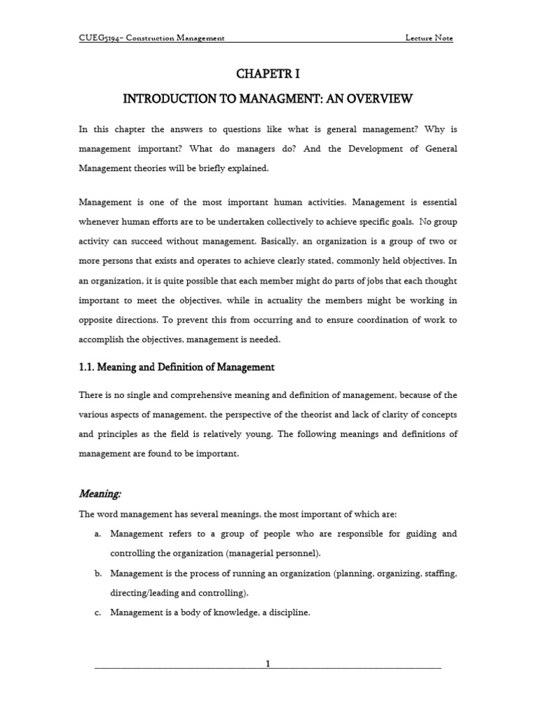 Managment | PDF | System | Swot Analysis