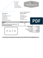 Invoice No 010420-T - C