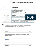 Examen - (AAB01) Cuestionario 1 10-10