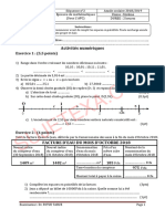 Mathématiques - Lycée de Mandoumba - Séquence N°2 - (Sous L'apc) - Classe 6ème Cameroun