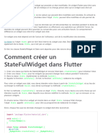 5-1-StateFulWidget - Créer Des Pages Dynamiques Avec Flutter