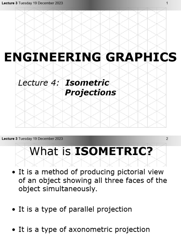 Isometric Drawing | PDF | Mathematical Objects | Geometry