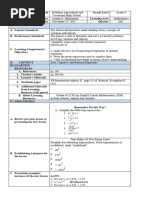 DLL For Math 9 Co2