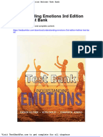 Understanding Emotions 3rd Edition Keltner Test Bank