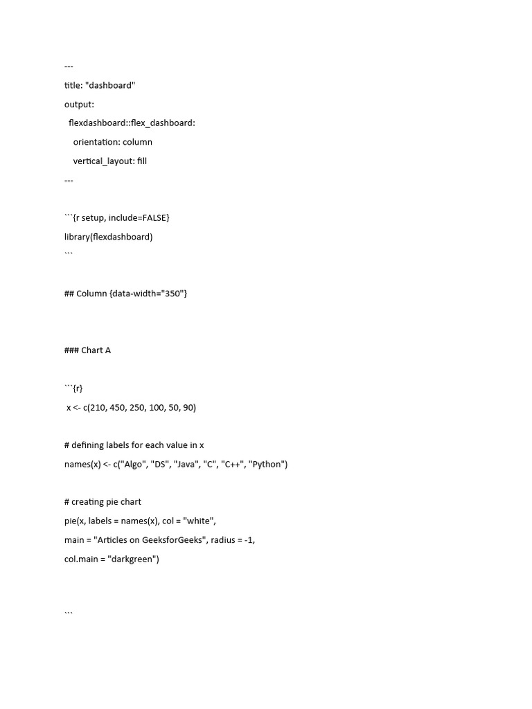 r Flex Dashboard | PDF