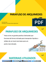 Apresentação Parafuso Arquimedes