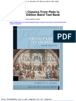 Philosophic Classics From Plato To Derrida 6th Edition Baird Test Bank