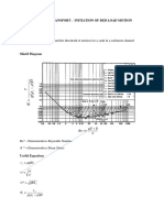 Sediment Transport - Initiation of Bedload