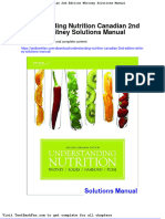 Understanding Nutrition Canadian 2nd Edition Whitney Solutions Manual