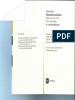 Hartmut Rosa - Alienación y Aceleración. Introducción, Cap. I y Cap. II