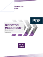 IoDSA Guidance For Boards - Director Misconduct