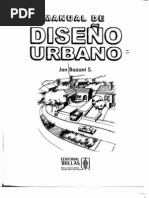 MANUAL de diseño urbano