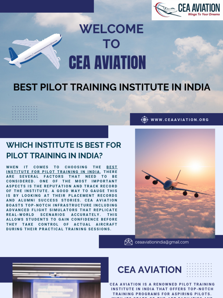 CEA Aviation: Top Pilot Training in India | PDF | Aviation