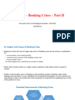 Chapter 4 - Banking Crises - Part II