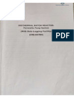 Isothermal Batch Reactor PDF