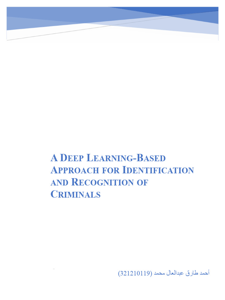 Deep Learning for Criminal Face Recognition | PDF | Algorithms | Deep ...