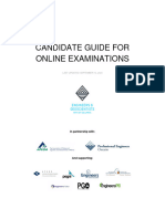 Candidate Guide For Online Examinations