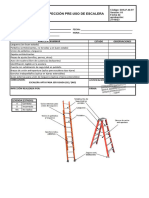 Formato de Inspeccion de Escaleras