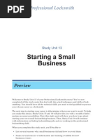 13-Starting A Small Business