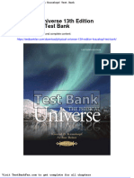 Physical Universe 13th Edition Krauskopf Test Bank