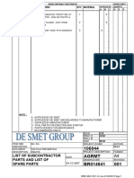 BR014841.001 Lista de Peças