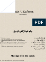 Surah Al Kafiroon