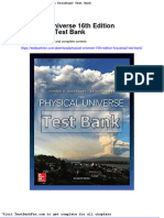 Physical Universe 16th Edition Krauskopf Test Bank
