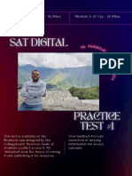 SAT Digital Practice Test 1-Reading & Writing