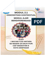 Demontrasi Konstektual Modul 2.1 - I Wayan Yudi Antara....