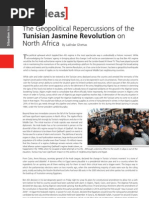 The Geopolical Repercussions of the Jasmine Revolution on North Africa